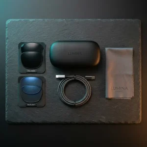Smart Eyewear Accessory Kit — Cases, Lenses & Power